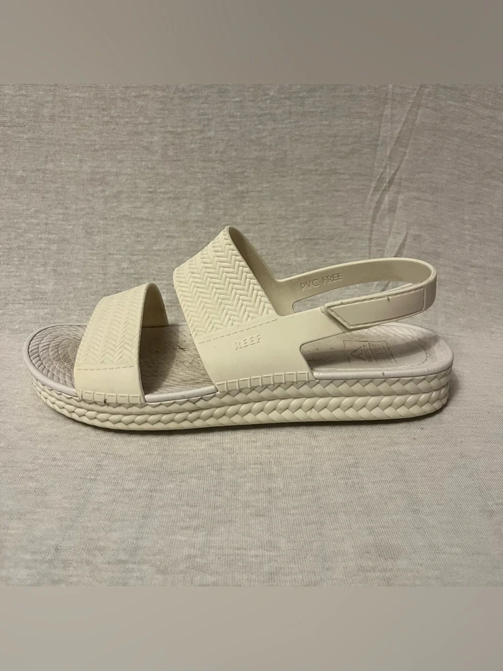 Reef Water Vista Cream Slingback Comfort Sandals